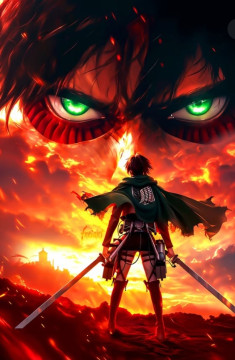 Attack on Titan merupakan komik terlaris di Jepang. [Instagram]